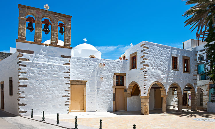 St. John Monastery in Chora, Patmos Greece