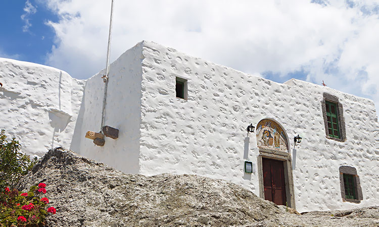 Patmos Cave of the Apocalypse, Patmos Island Greece