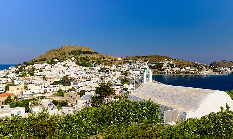 skala patmos greece